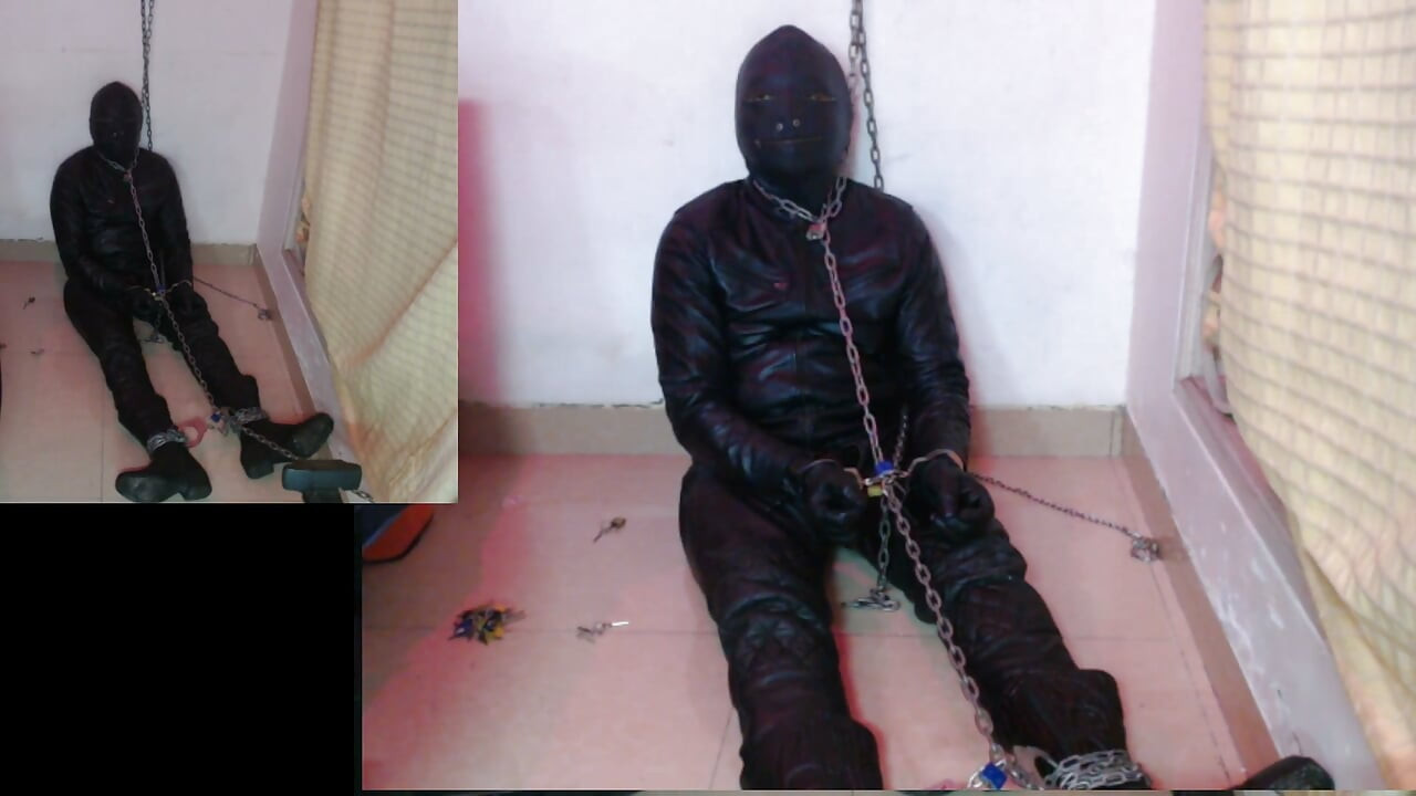 Self Bondage Gay Leather