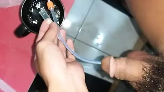Exploding Bladder porn video – 20200801Urethra play&catheter bladder full 3