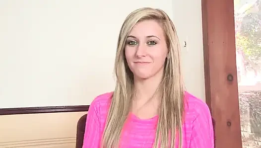 Young blondie prefers to be banged by teacher instead of studying