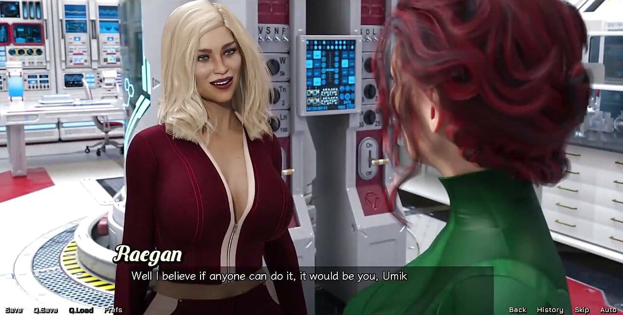 Stranded in Space - Busty MILF Wants My Cock