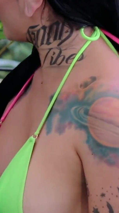 She gets hard by a tattooed man who wants everything | Clip 1