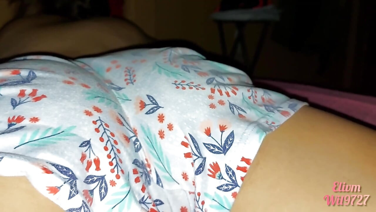 Playing between the sheets with my stepsister