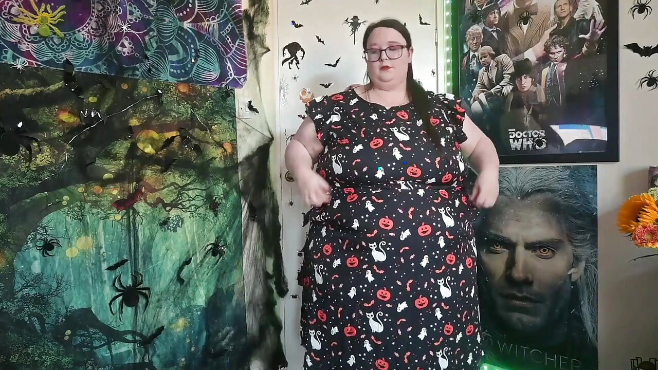 Halloween haul läskiga spöklika klänningar