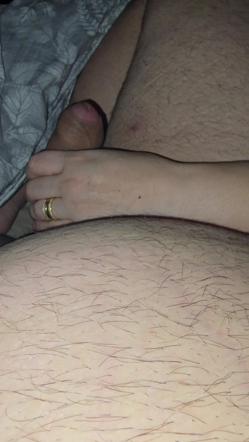 Sexy and hot step mom gives step son a perfect handjob after honeymoon | Clip 2