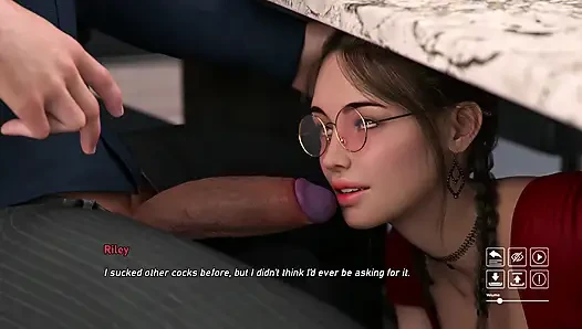 Langkah de bauchery 40 riley pergi untuk menyelamatkan wesley dan nyepong beberapa kontol