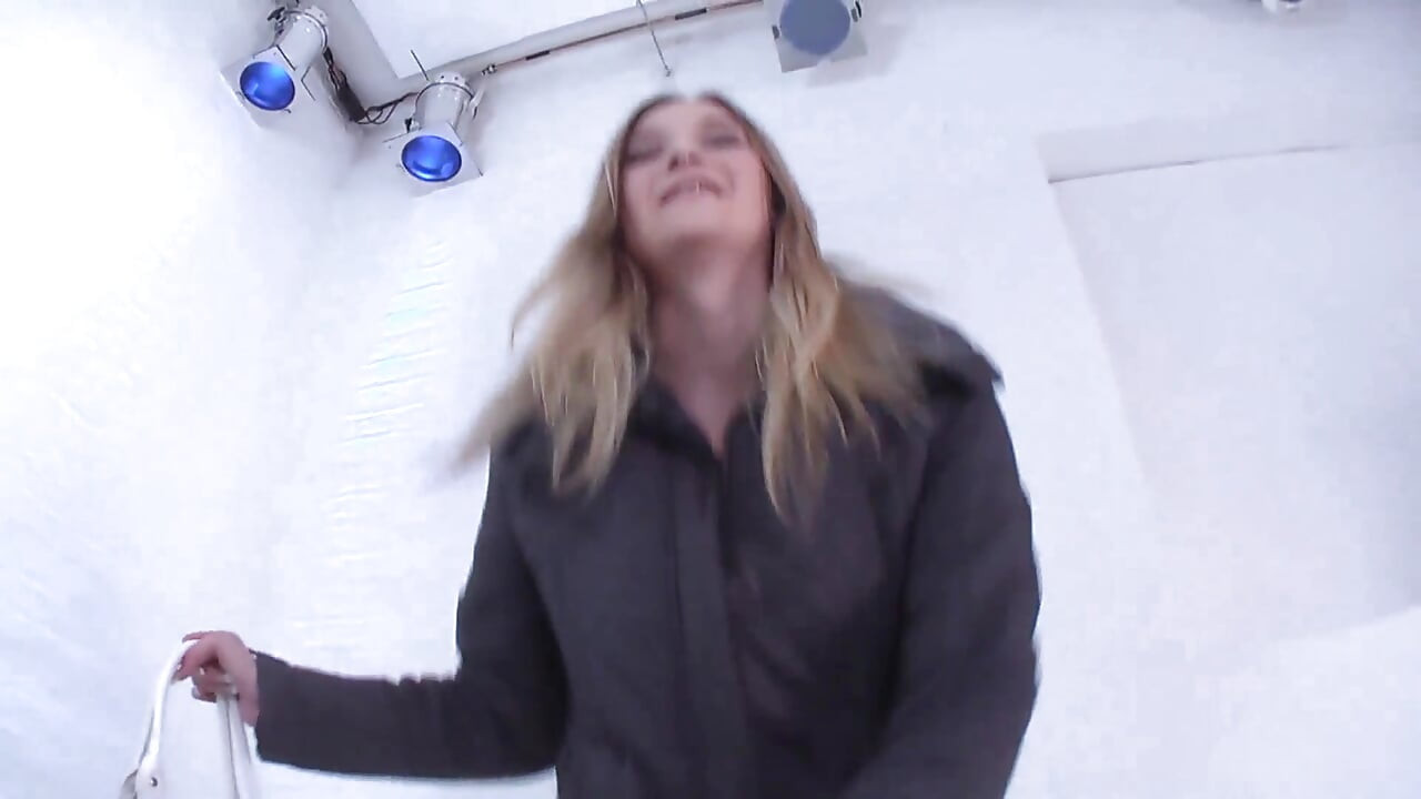 Young girl shows how she's slut
