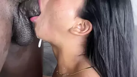 deepthroat face fuck -amateur couple- nysdel