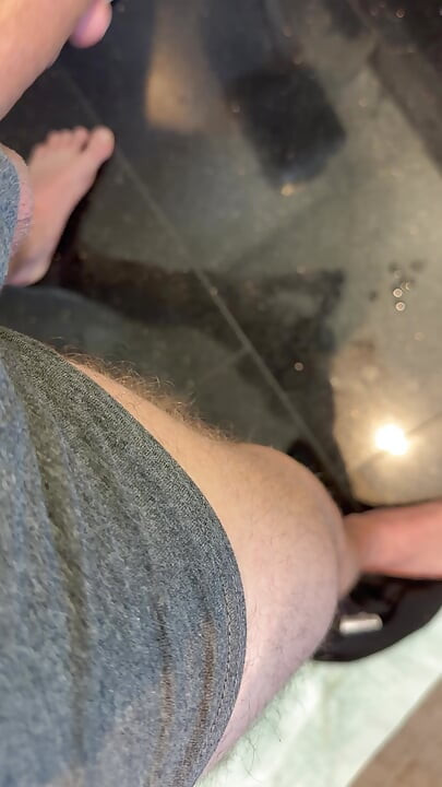 Precum BWC champion dripping early in the morning