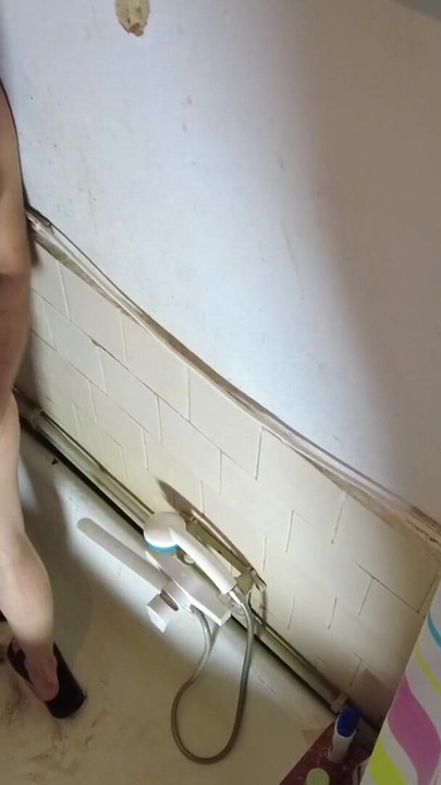 Key moment from "My stepmom installed a camera in the bathroom so she could watch me fucking my stepsister in her absence"