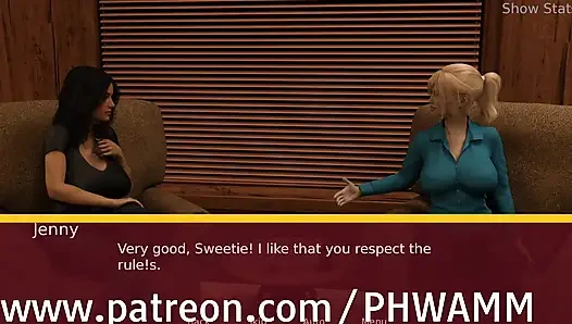 Горячая жена в проекте, получила новую одежду, чтобы стать сексуальнее