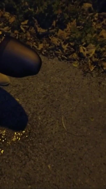 Emotional moment from "Dumb pig take stepsons hot piss in public place degradation! PISS BLOWJOB"