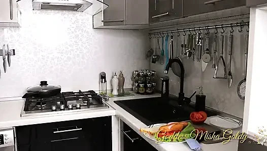 Devour -taboo-fantasy! Stepmom Cooking and Eating Her 2 Annoying Stepsons!