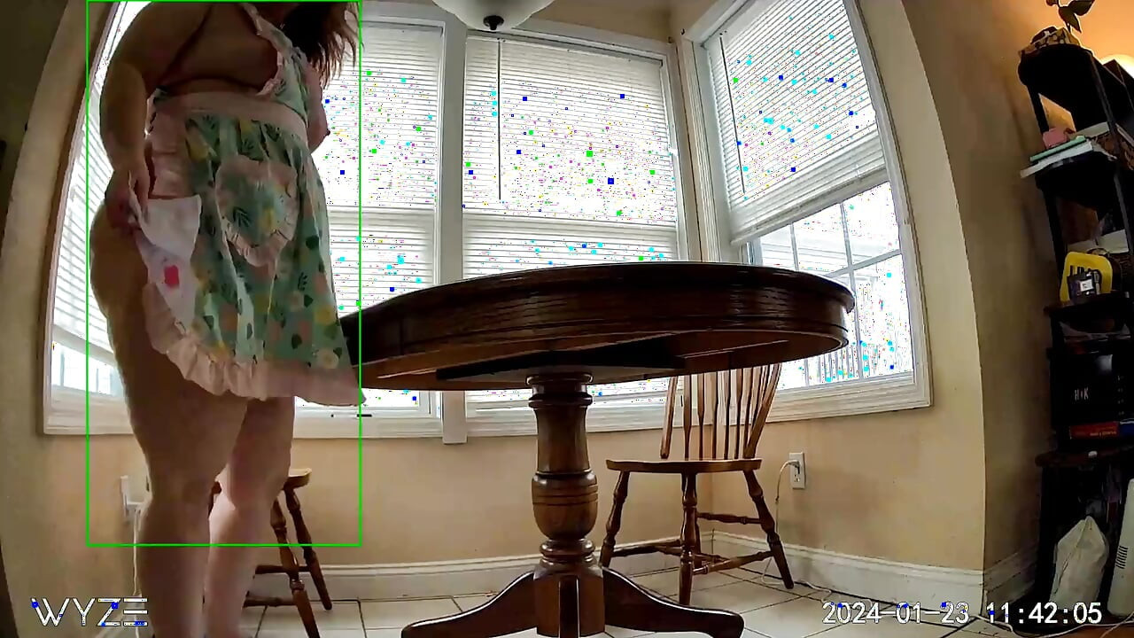 BBW MILF Caught Fucking Herself on Nannycam - Kinky Katie