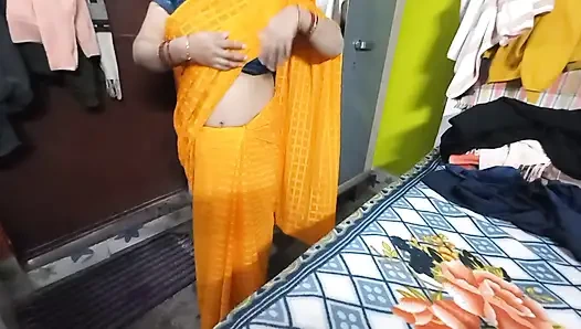 Sarı sari içinde çok güzel yenge