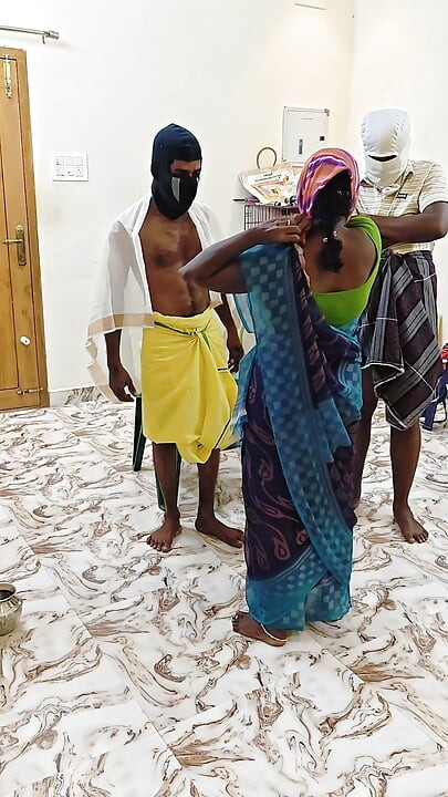 Nattamai and His Assistant Fucks the Innocent Housewife