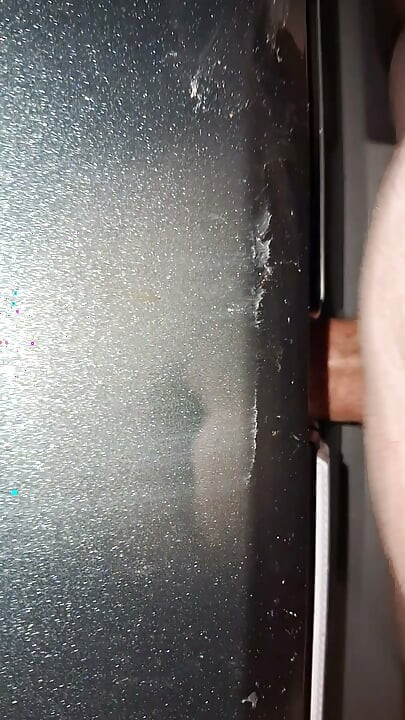 I fuck my naked car in the garage