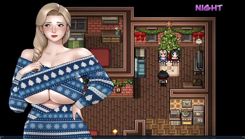 Zombie Retreat 2 - Part 92 Holiday Xmas Threesome! by Loveskysan69