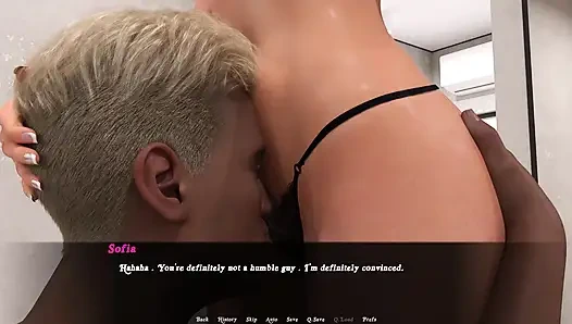 AWAM - Hot milf Sofia fucks her young boyfriend