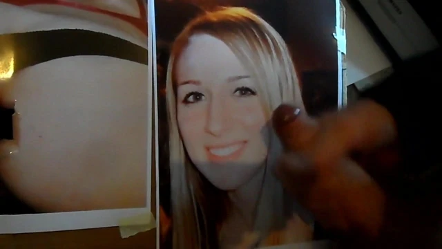 Megan L takes a huge cum shot