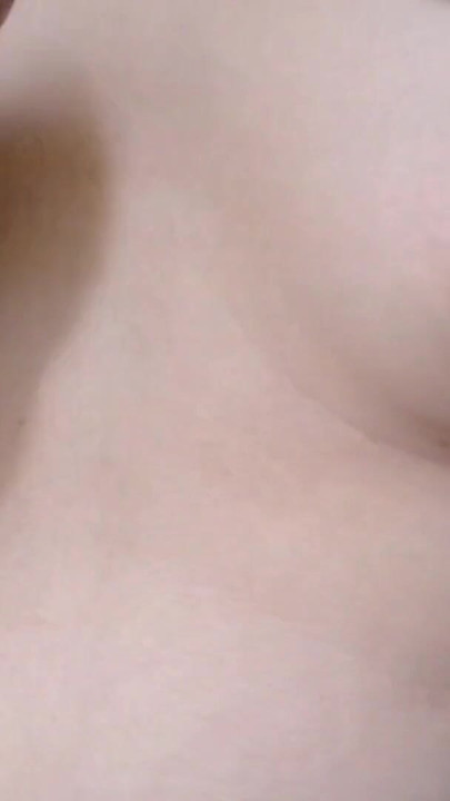 Blonde White Femboy Milking her Nipples and Slapping them with Big Dildo | Clip 1
