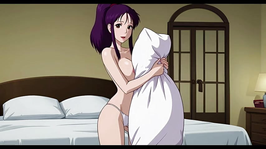 Scopata col cuscino della gnocca Hentai