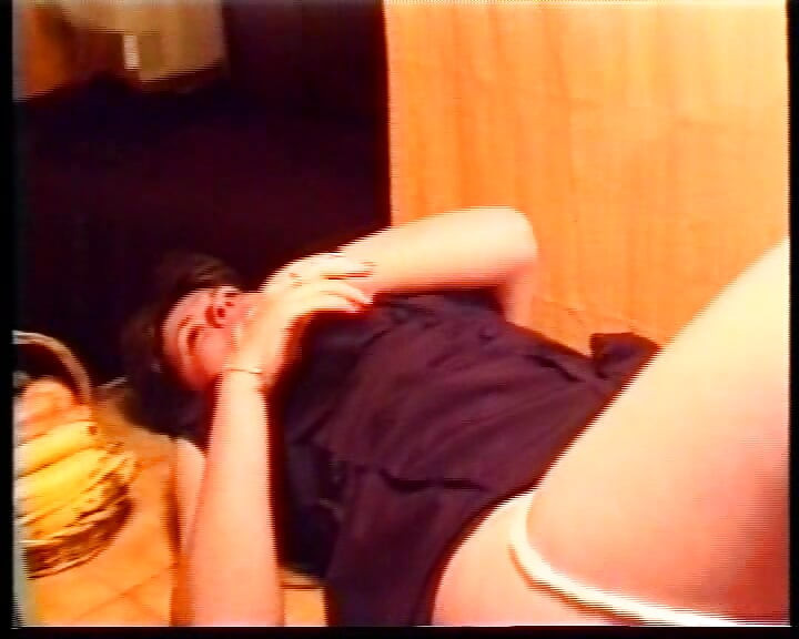 Watch This German Slut Get Fingered and Used by Older Guy