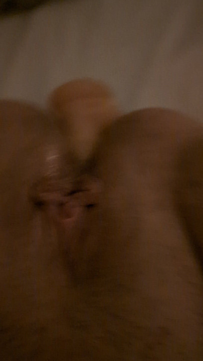 Stuffing my pussy