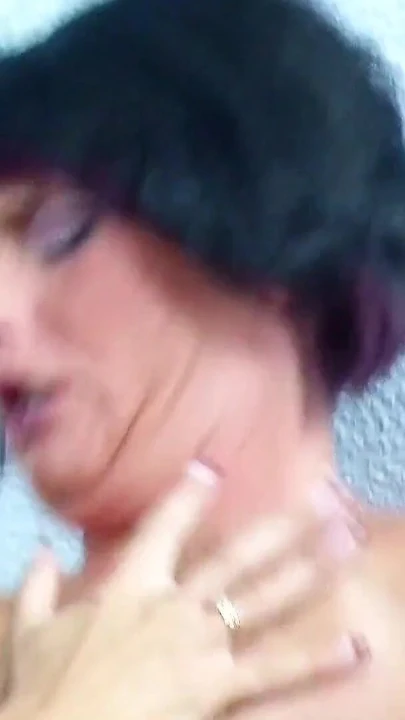 Thrilling moment from "German Mother Teaches Stepdaughter to Fuck in 3Some with BF"