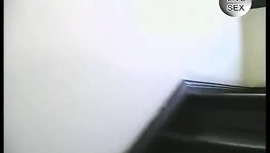 Hot blonde finger fucks herself after stripping on the bed