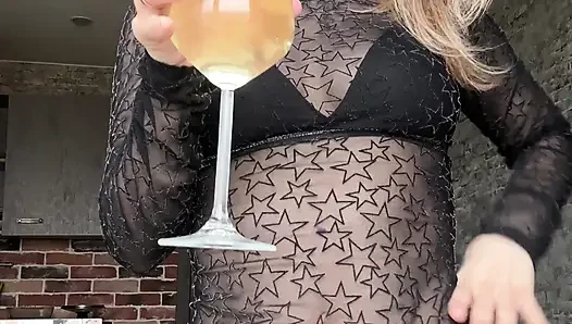 I'm Filling My Glass and I Want to Toast You!