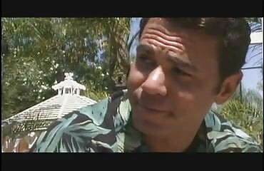 Dick sucking pussy fucking in the park