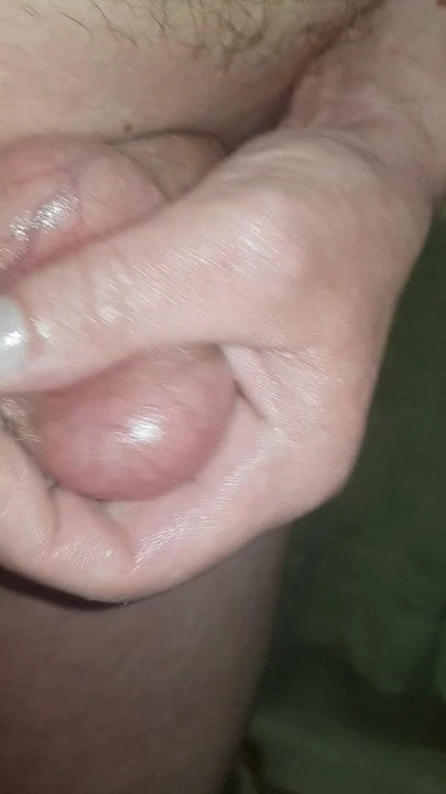 Massage balls and dick