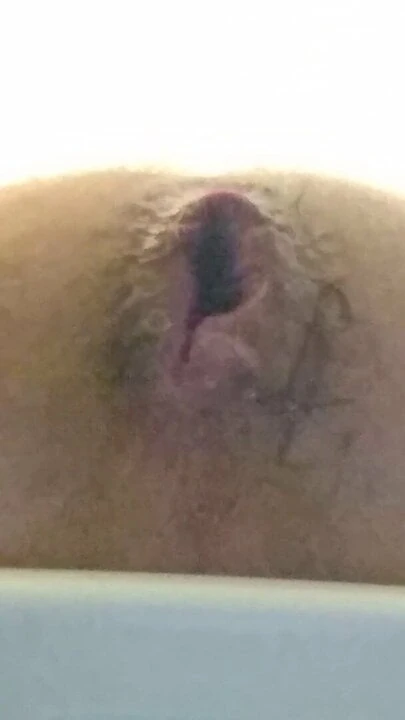 manpussy gaping with dildo