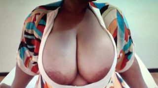 Huge African Areolas