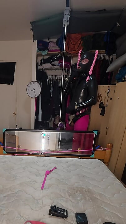 Spread Eagle Self Bondage
