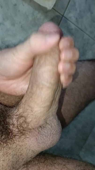 Checking the dick