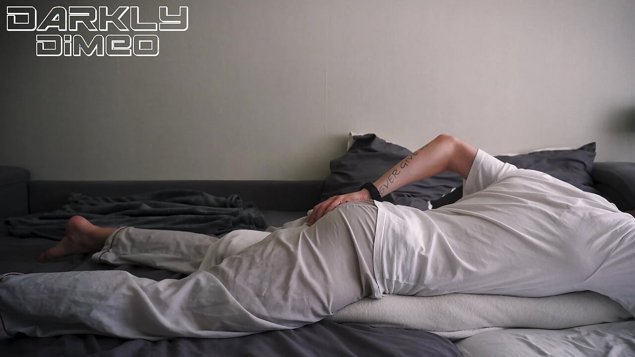 Morning Routine. Step Daddy Imagines Fucking Hard and Cumming Deep in Step Daughter Tight Wet Pussy
