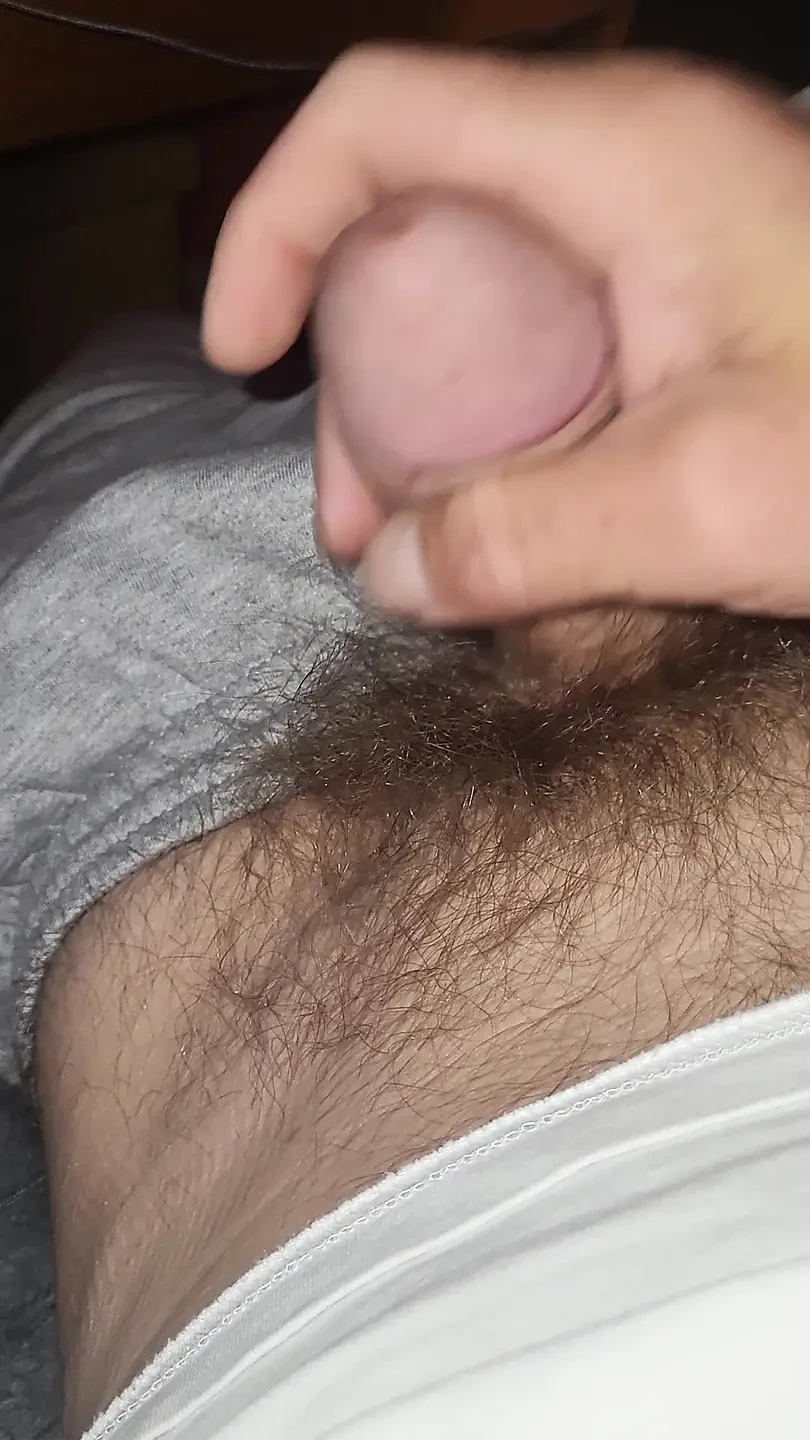 Playing with My Hairy Dick
