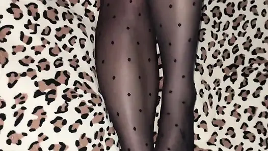 She boasted of a new pedicure