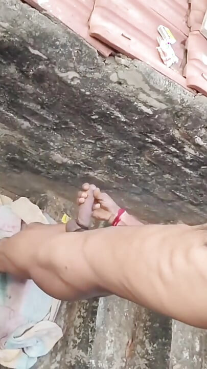 6packed Village guy jerks dick at House's Terrace