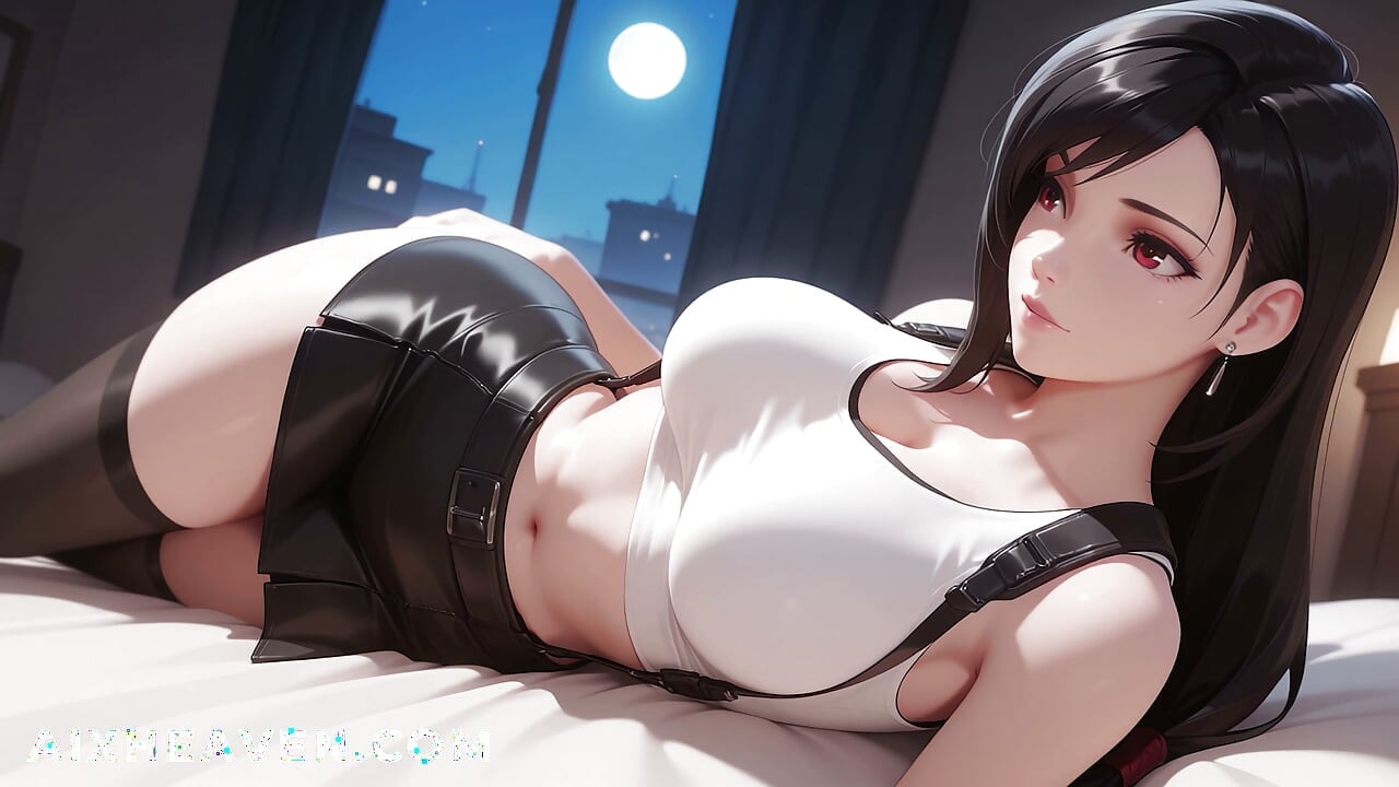 Tifa Lockhart pieprzy się z nieznajomym z aplikacji randkowej! Final Fantasy VII Hentai bez cenzury POV