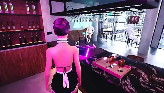 Современные роскошные секс-игры, часть 03. Обнаженная игра