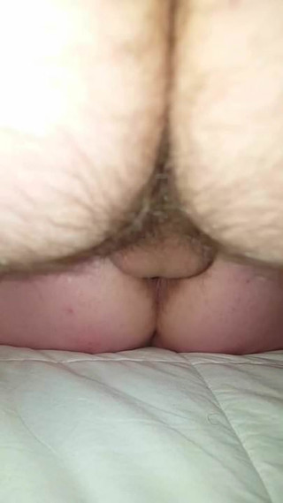 Massive  creampie close up
