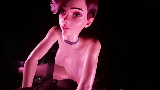 Wanita muda cantik bercinta di penjara bawah tanah mistis