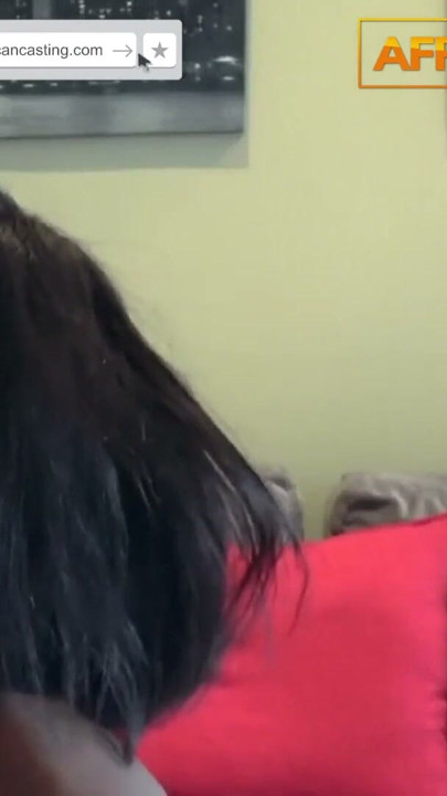 Black Girl Gets Ass Fucked on Casting Couch | Clip 1