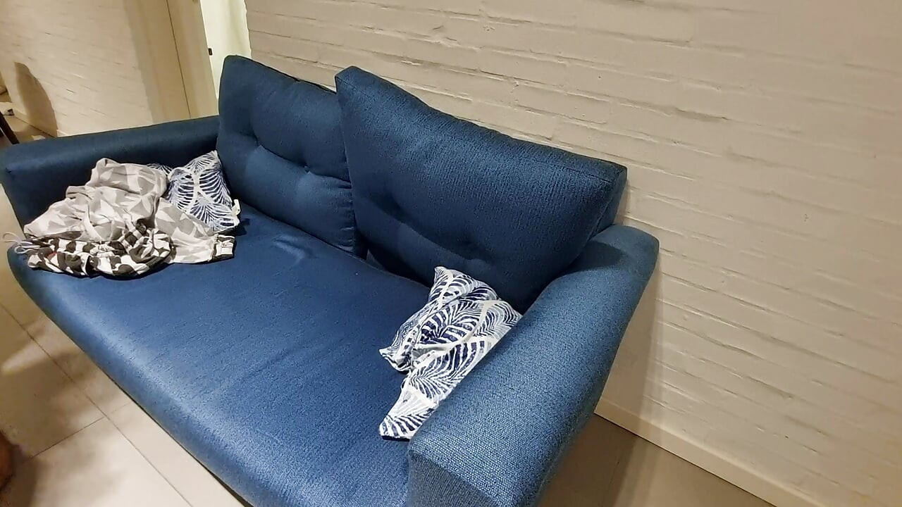 Arjantinli büyük göt ilk porno videosunu filme alıyor