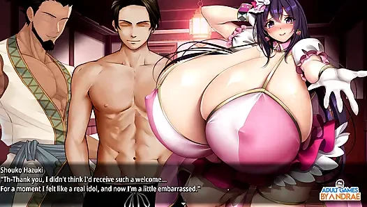 Ep13: seks threesome sama idola seksi shouko hazuki - idola manor yang super semok