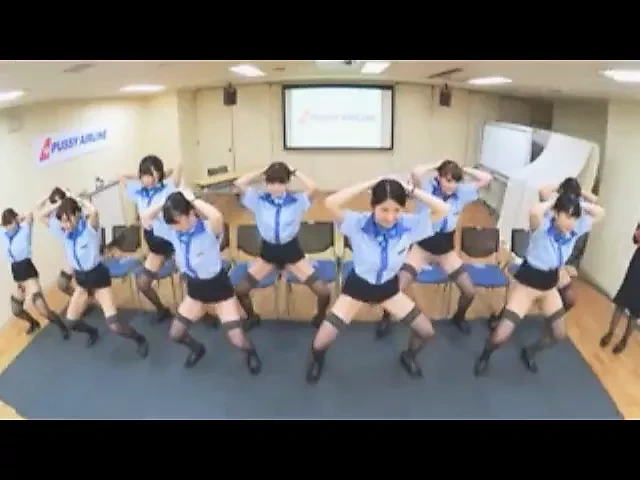 日本空姐的艰苦训练