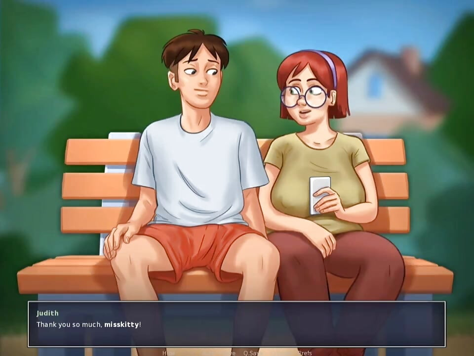 Milf Stepmom Riding STEPSON'S Dick- Summertime Saga part 7