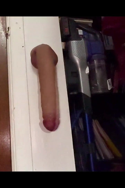 巨大なディルドプレイ